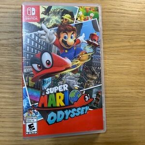 Super Mario Odyssey (Nintendo Switch) – Game with Case